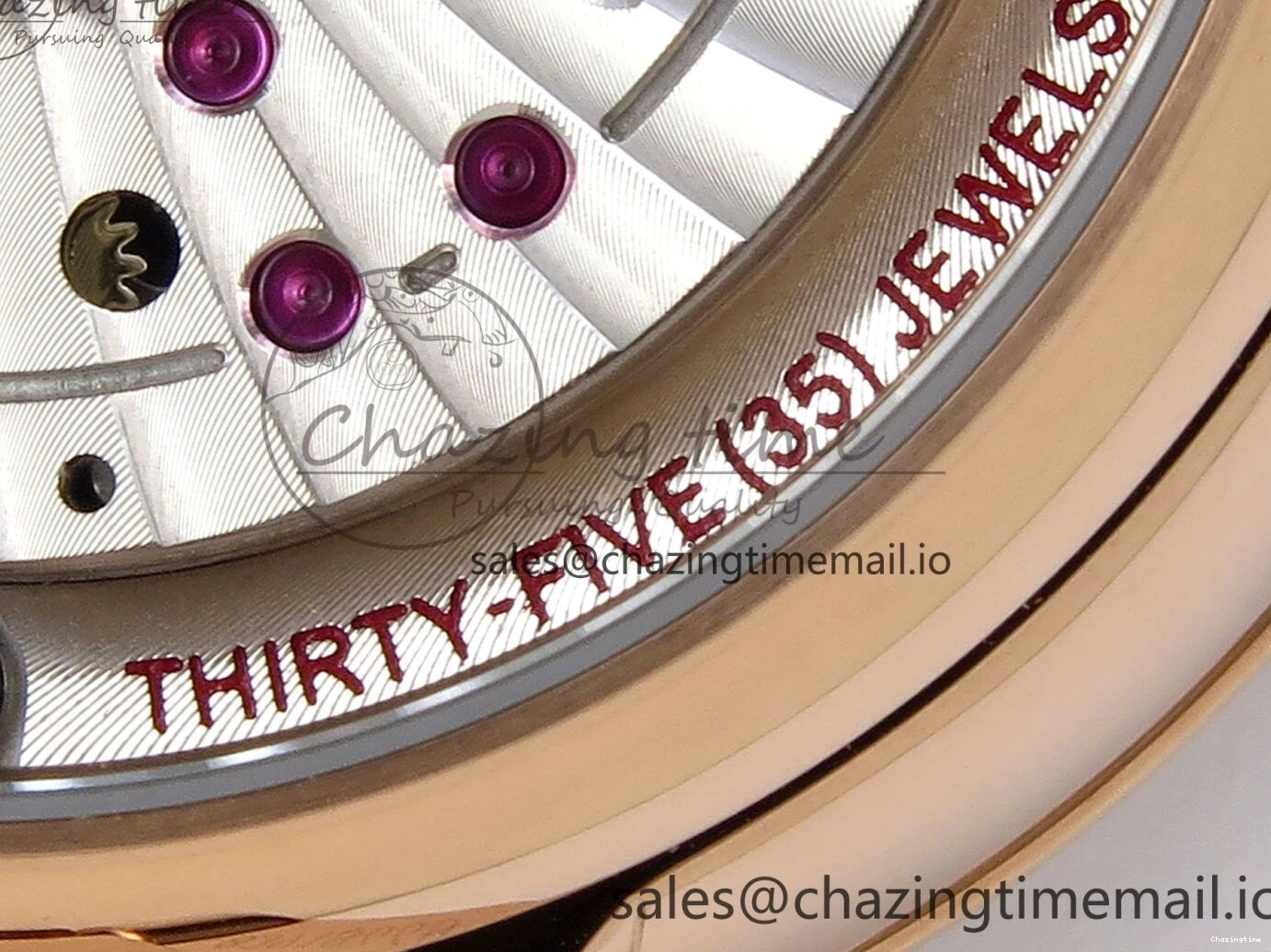 0102 De Ville Prestige Ladies RG VSF 1:1 Best Edition Brown Diamonds Dial on RG Bracelet A Sophisticated 7681